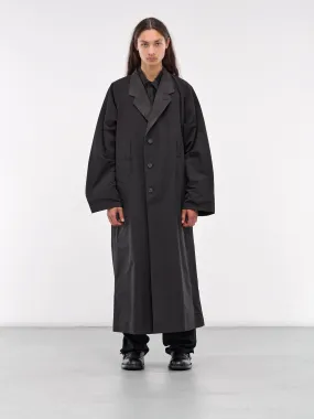 I-Lining Raglan Coat (HO-C18-601-1-BLACK)