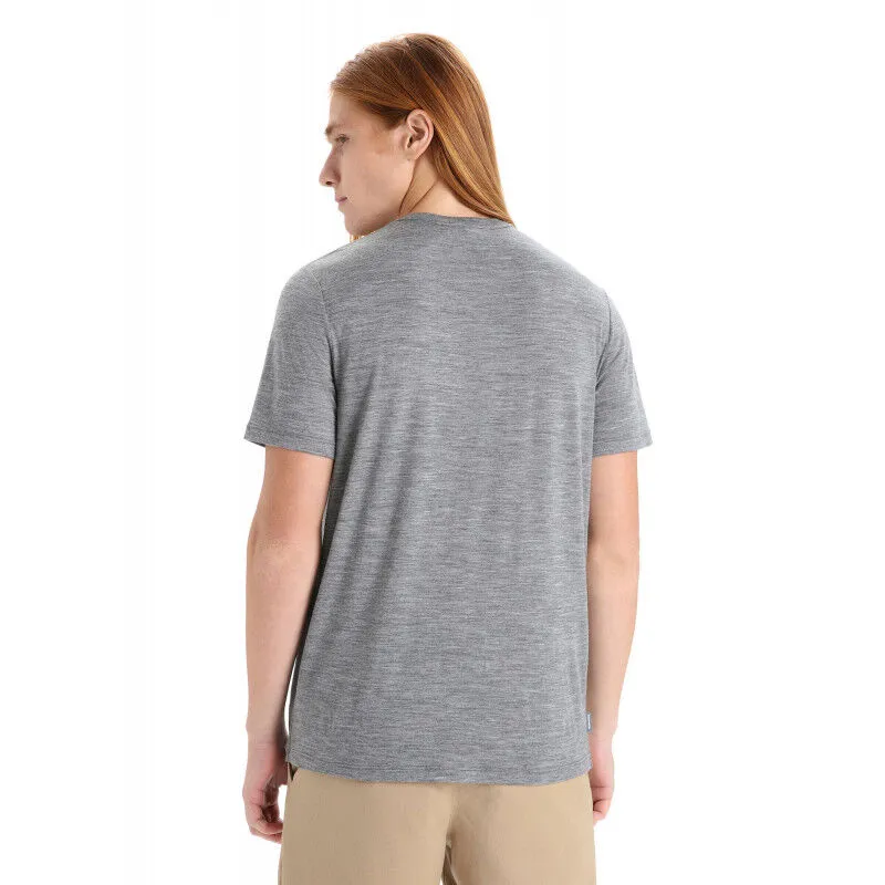 icebreaker  Tech Lite II SS Tee Cadence Paths - Maglia merino - Uomo