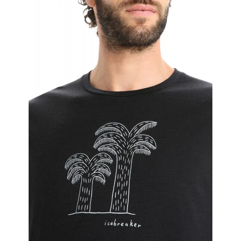 icebreaker  Tech Lite II SS Tee Giant Ferns - Maglia merino - Uomo