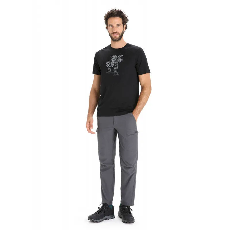 icebreaker  Tech Lite II SS Tee Giant Ferns - Maglia merino - Uomo