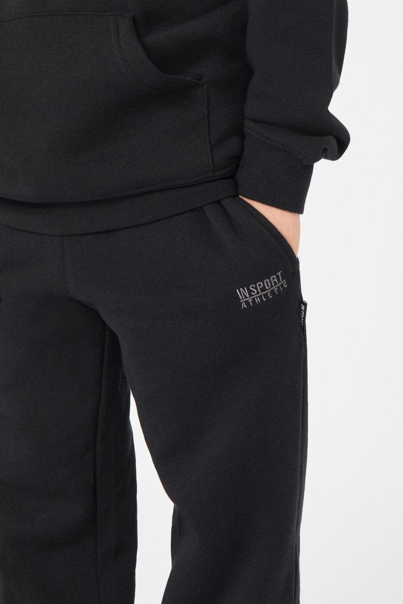 INSPORT JUNIOR ALASKA BLACK TRACKPANTS