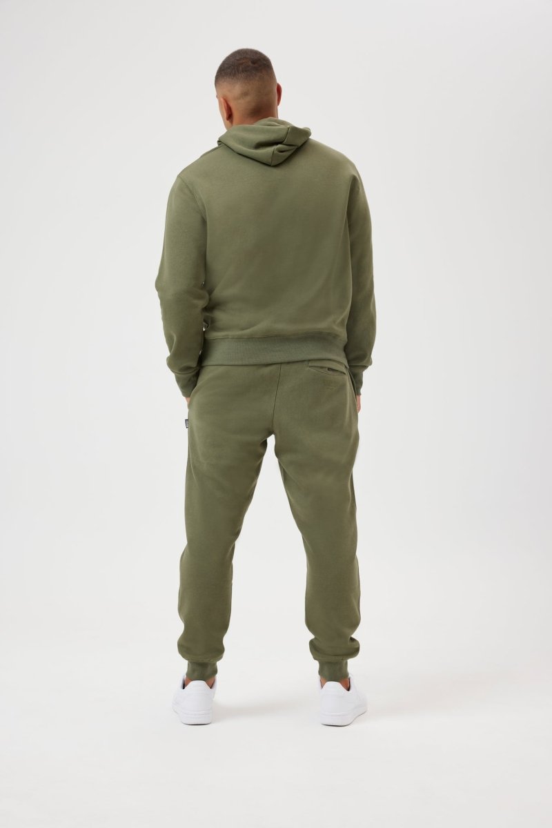 INSPORT MEN'S RALPH MILITARY GREEN TRACKPANT