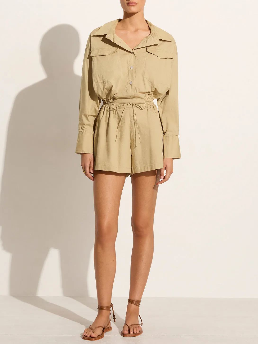 Isole Playsuit - Basil