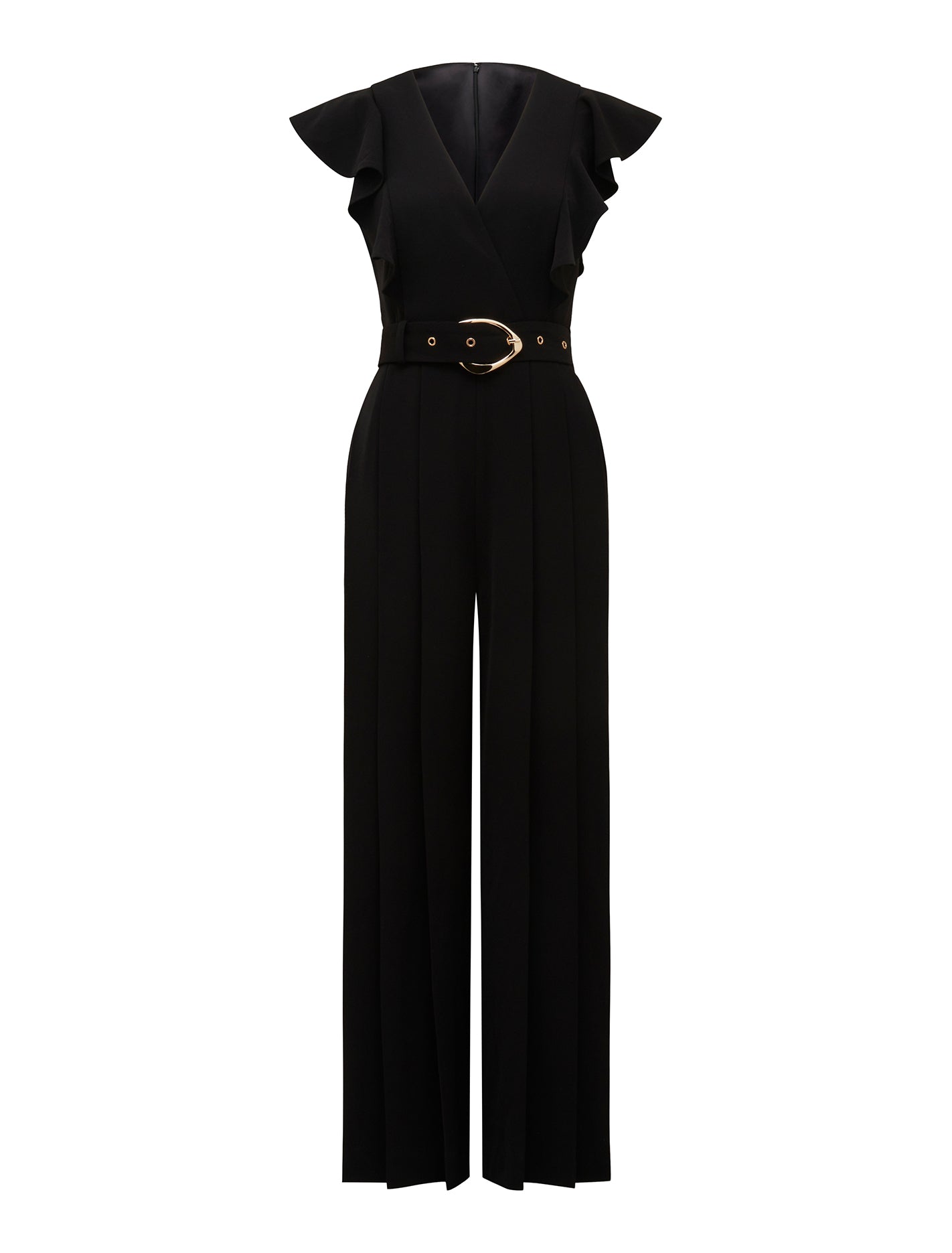 Jackie Flutter Sleeve Jumpsuit