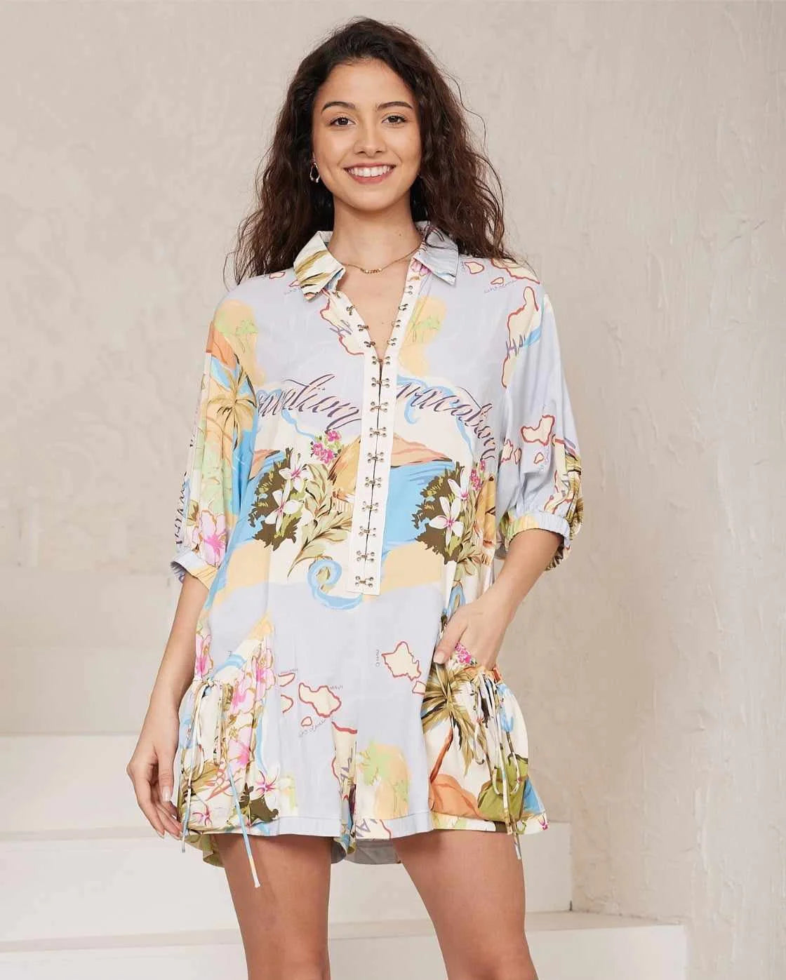 Joelle Playsuit - Maui Collection