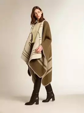 Journey Wool Reversible PONCHO