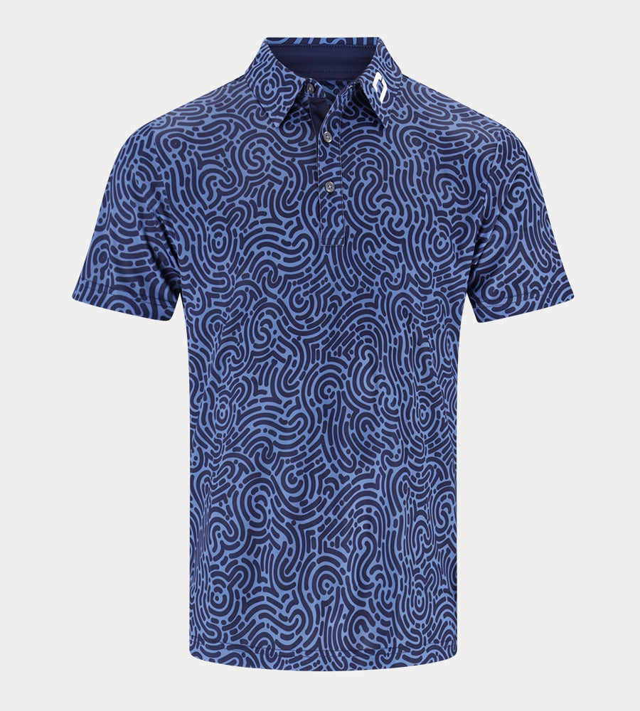 JUMBLE POLO - NAVY