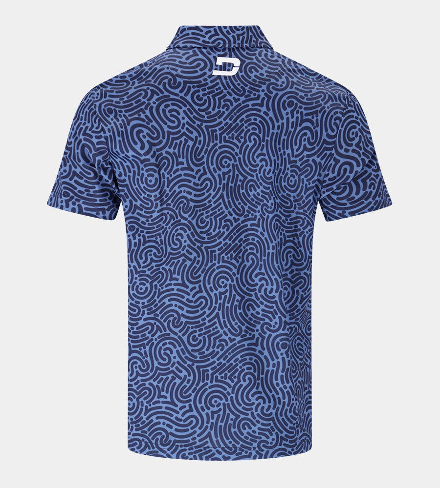 JUMBLE POLO - NAVY