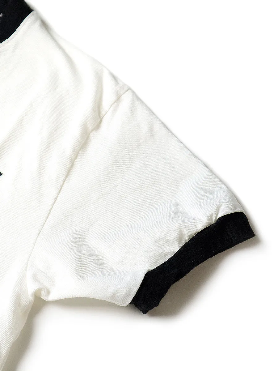 Kapital 18.5/-Tenjiku Ringer Pocket T-shirt (FARMY) Tee