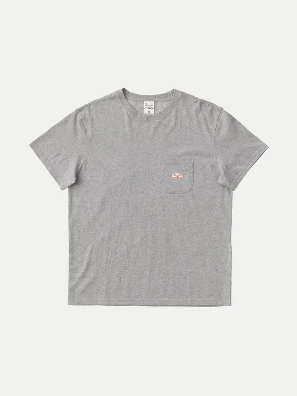 Leffe Pocket Tee Greymelange