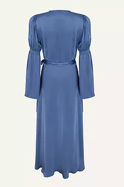 Maeve Satin Dress Blue