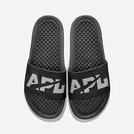 Men's Big Logo TechLoom Slide Black / Reflective Silver