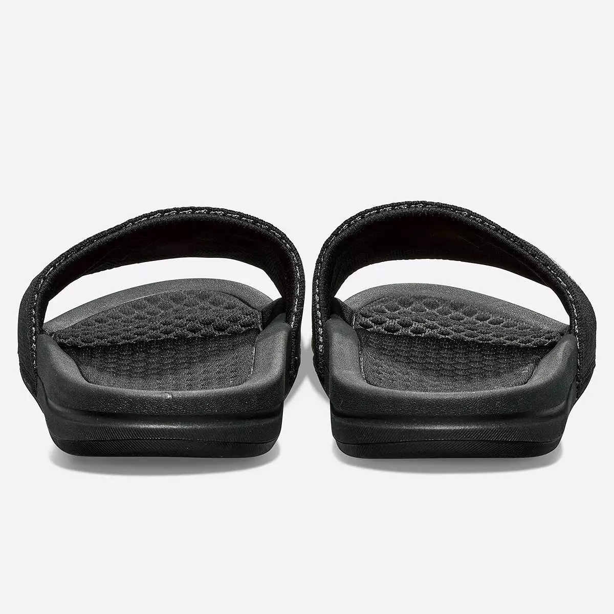 Men's Big Logo TechLoom Slide Black / Reflective Silver