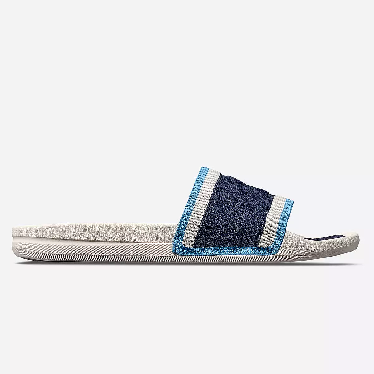 Men's Big Logo TechLoom Slide Sea Salt / Coastal Blue / Navy