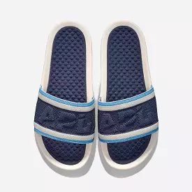 Men's Big Logo TechLoom Slide Sea Salt / Coastal Blue / Navy