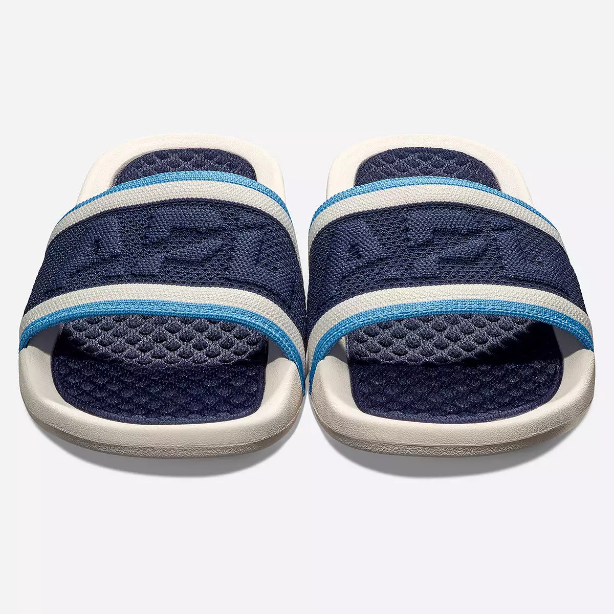 Men's Big Logo TechLoom Slide Sea Salt / Coastal Blue / Navy