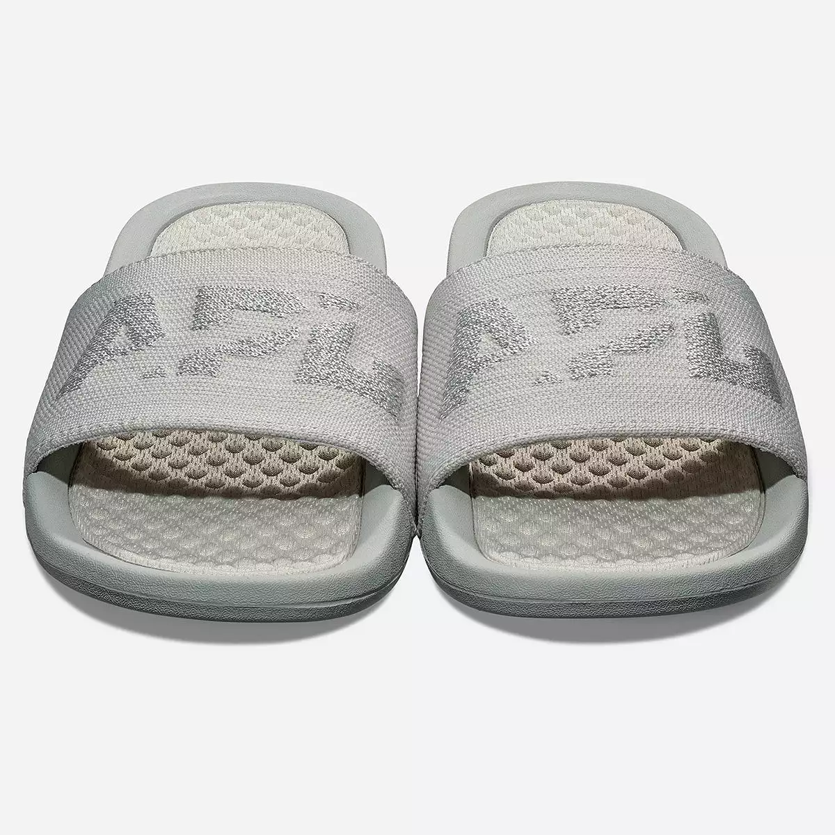 Men's Big Logo TechLoom Slide Steel Grey / Reflective Silver