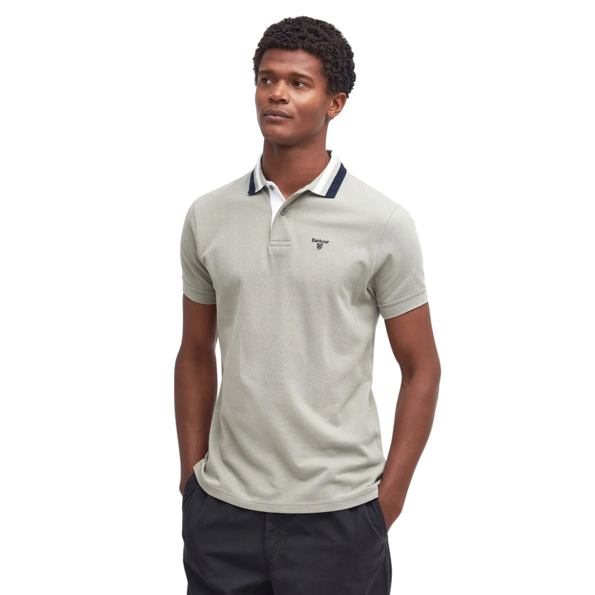 Mens Hawkeswater Tipped Polo Shirt