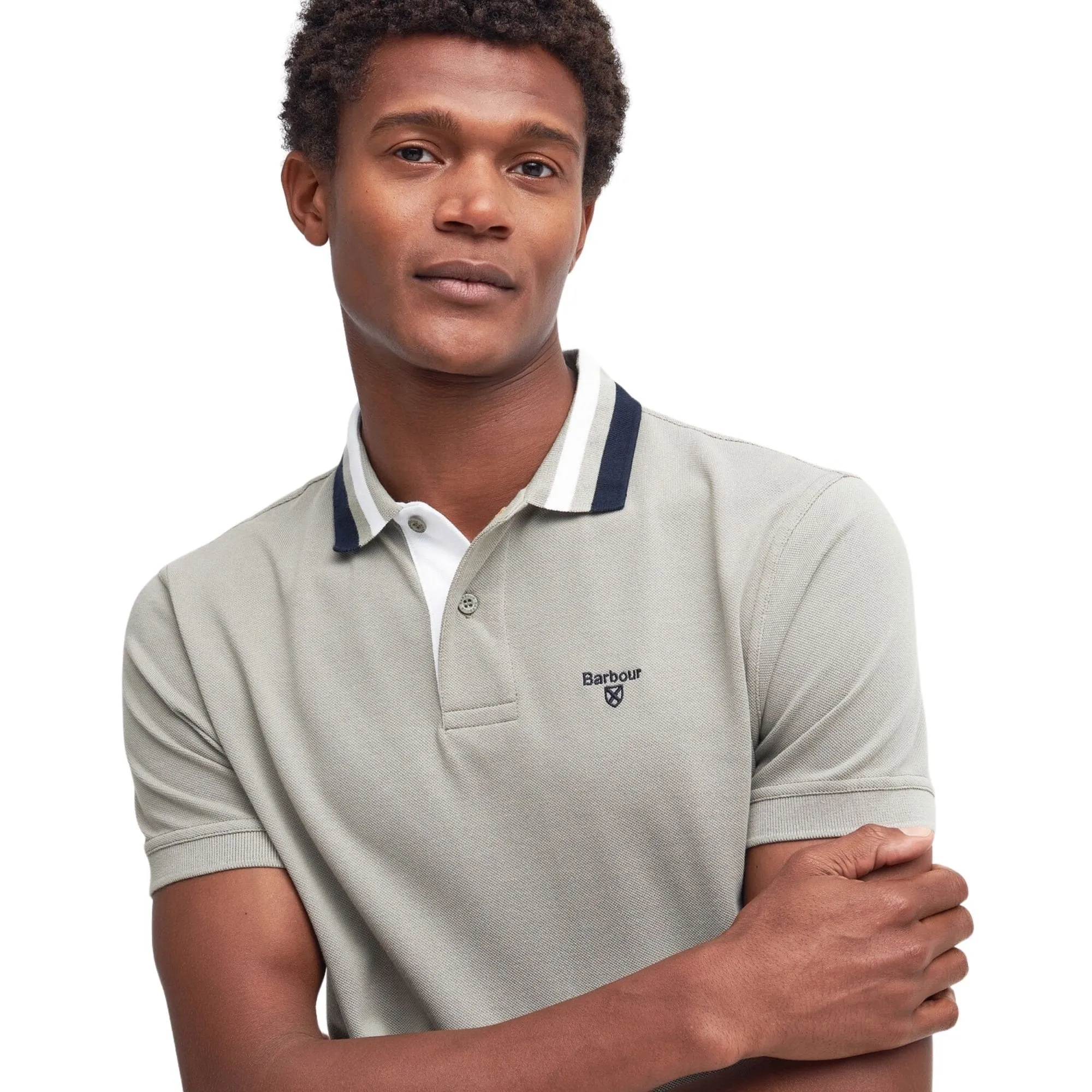 Mens Hawkeswater Tipped Polo Shirt