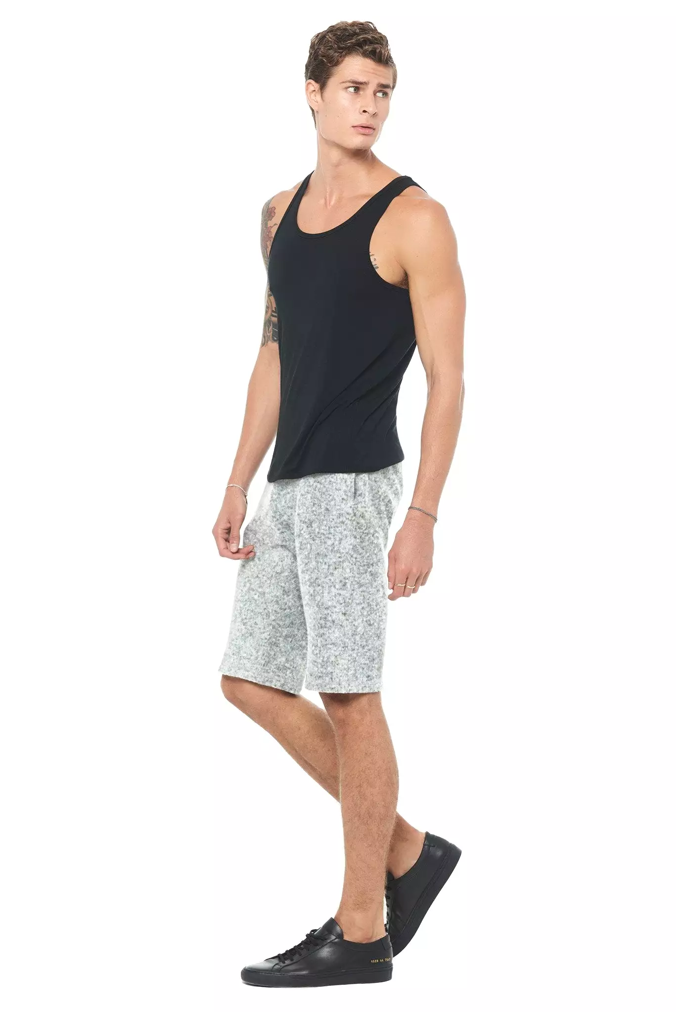 Men's Soft Knit Melange Shorts