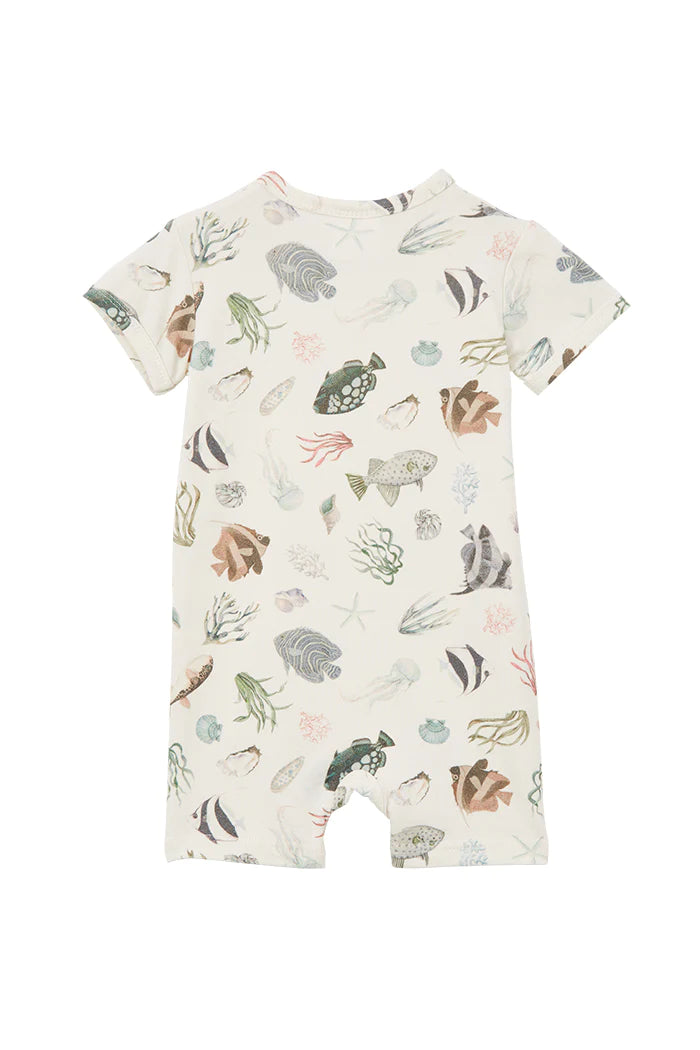 Milky Marine Romper