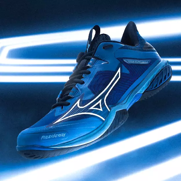 Mizuno Wave Claw Neo 2 Badminton Shoes | Nebulas Blue/White/Dress Blue