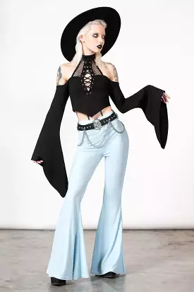 Moondance Bell Bottoms [PASTEL BLUE] Resurrect