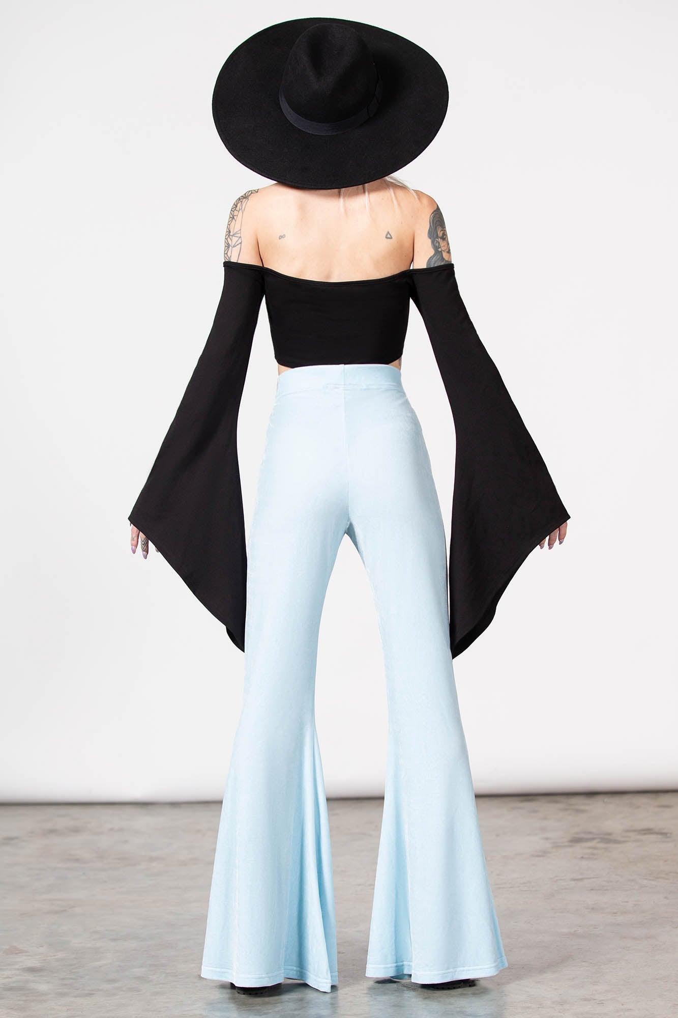 Moondance Bell Bottoms [PASTEL BLUE] Resurrect