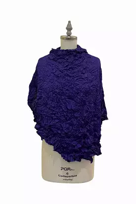 Moth Pebble Poncho | Grape