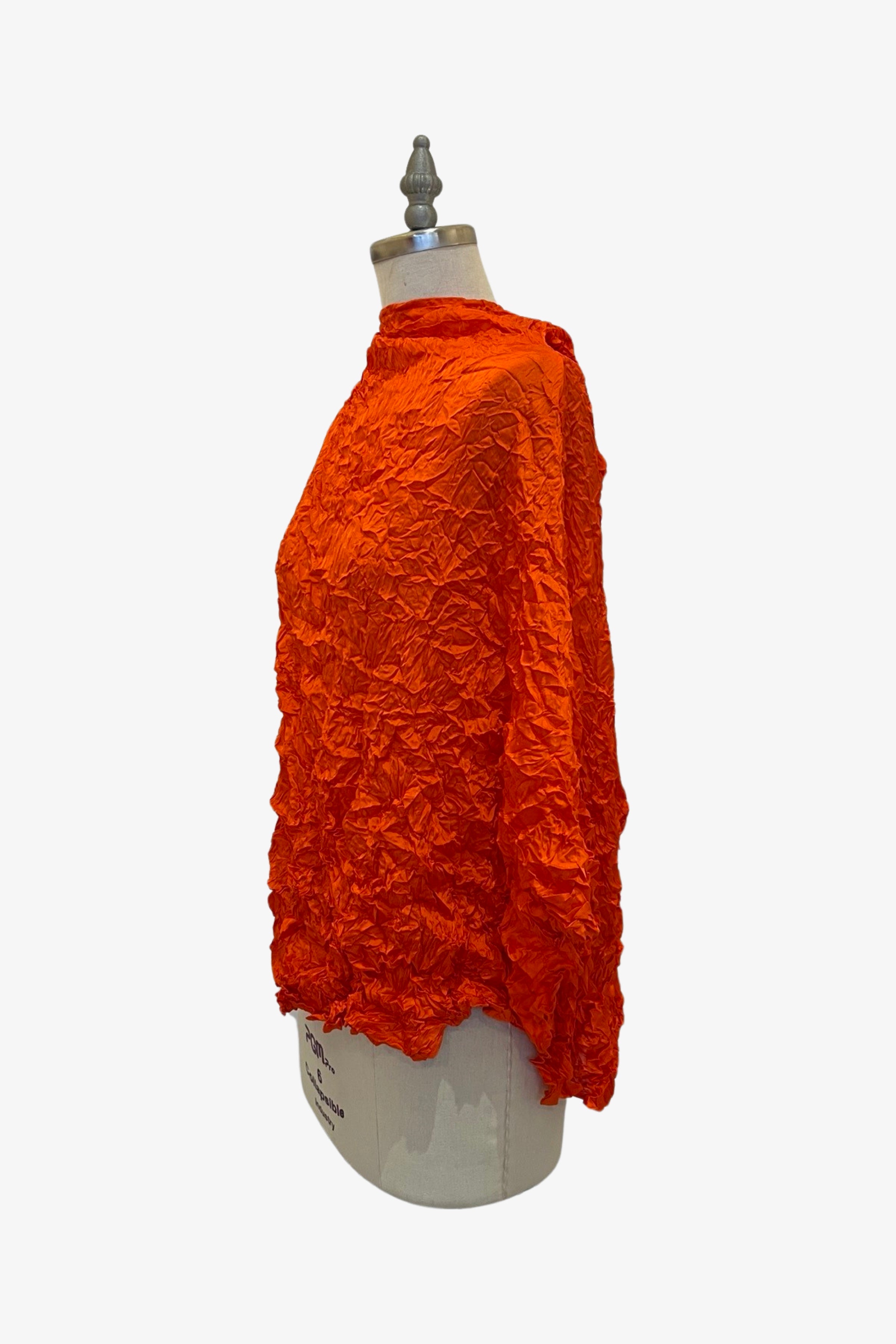 Moth Pebble Poncho | Saffron