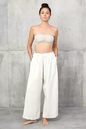 MUDAH [simple] - hachiko linen culotte