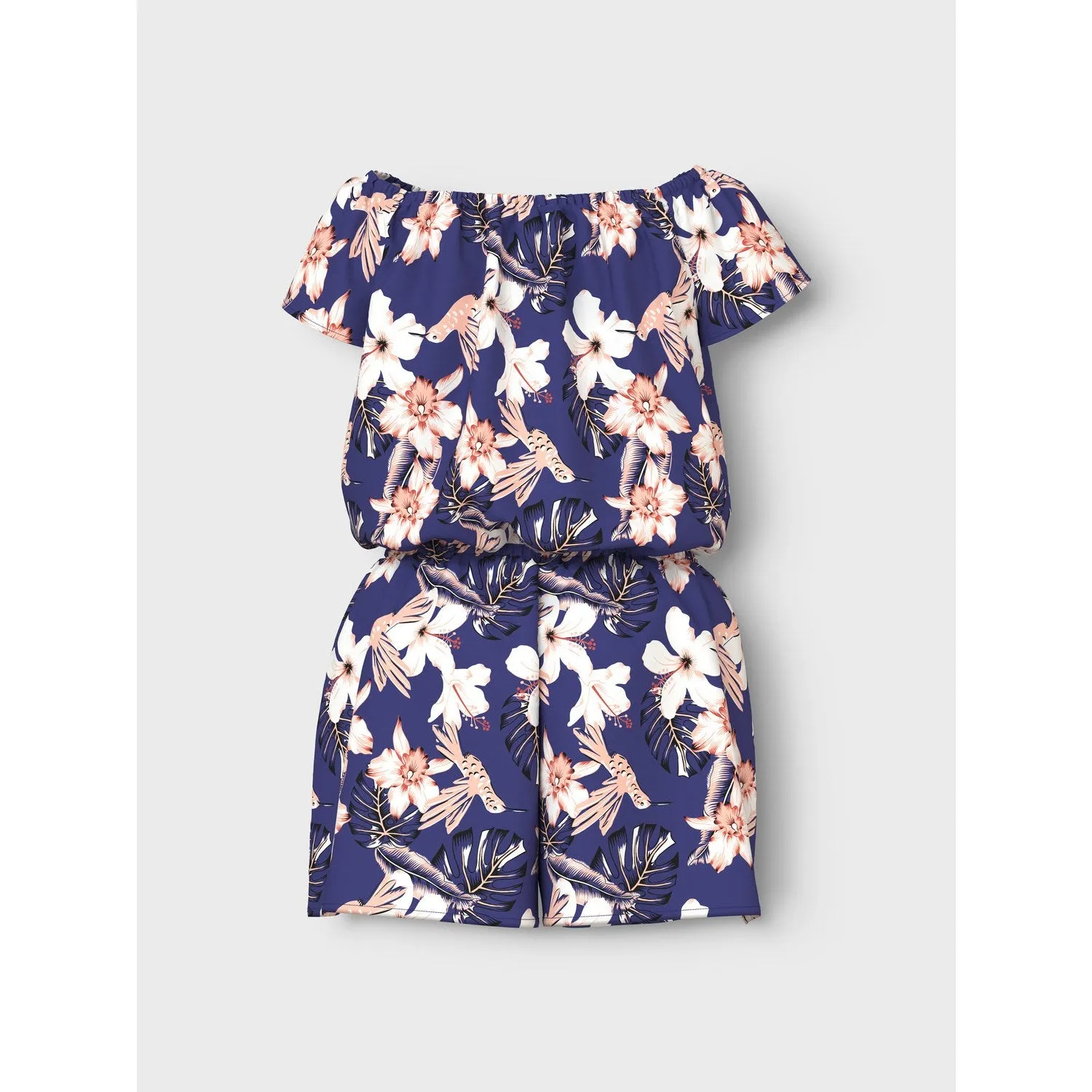 Name It Clematis Blue Bird Vinaya Playsuit Noos