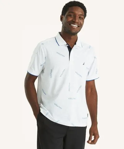 Nautica Mens Navtech Classic Fit Polo