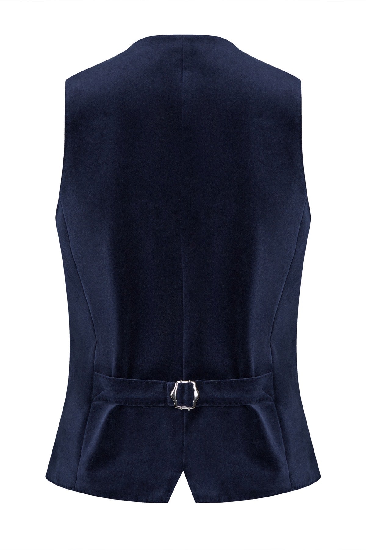 Navy Velvet Waistcoat