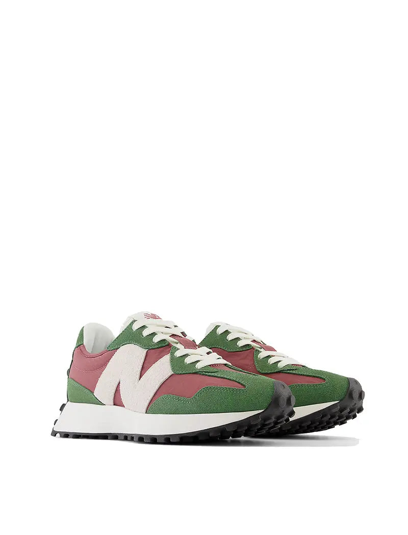 New Balance 327 Trainers Nori / Washed Burgundy