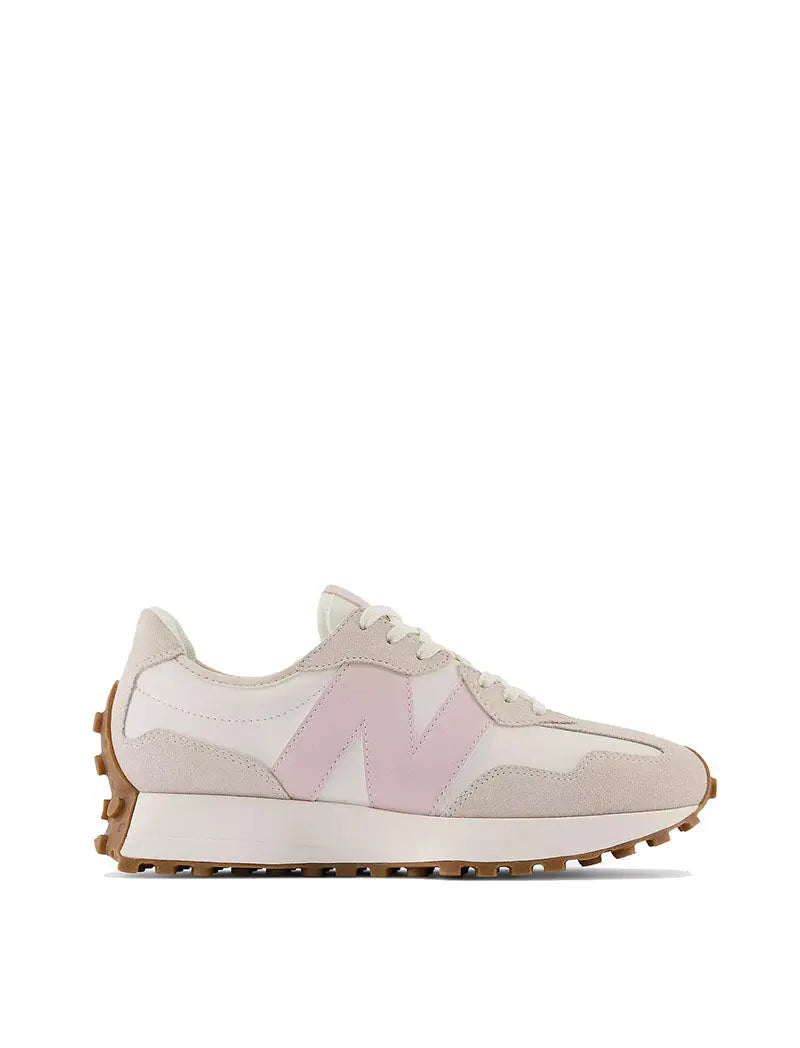 New Balance Womens 327 Trainers Moonbeam / Stone Pink