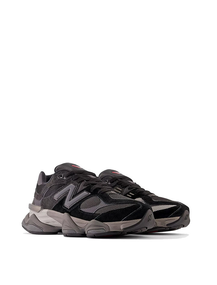 New Balance Womens 9060 Trainers Black / Castlerock / Rain Cloud