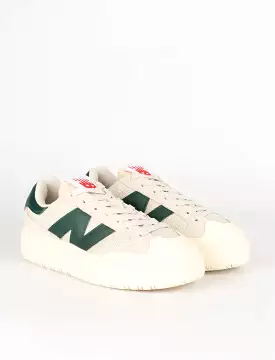 New Balance Womens CT302 Trainers White / Nightwatch Green