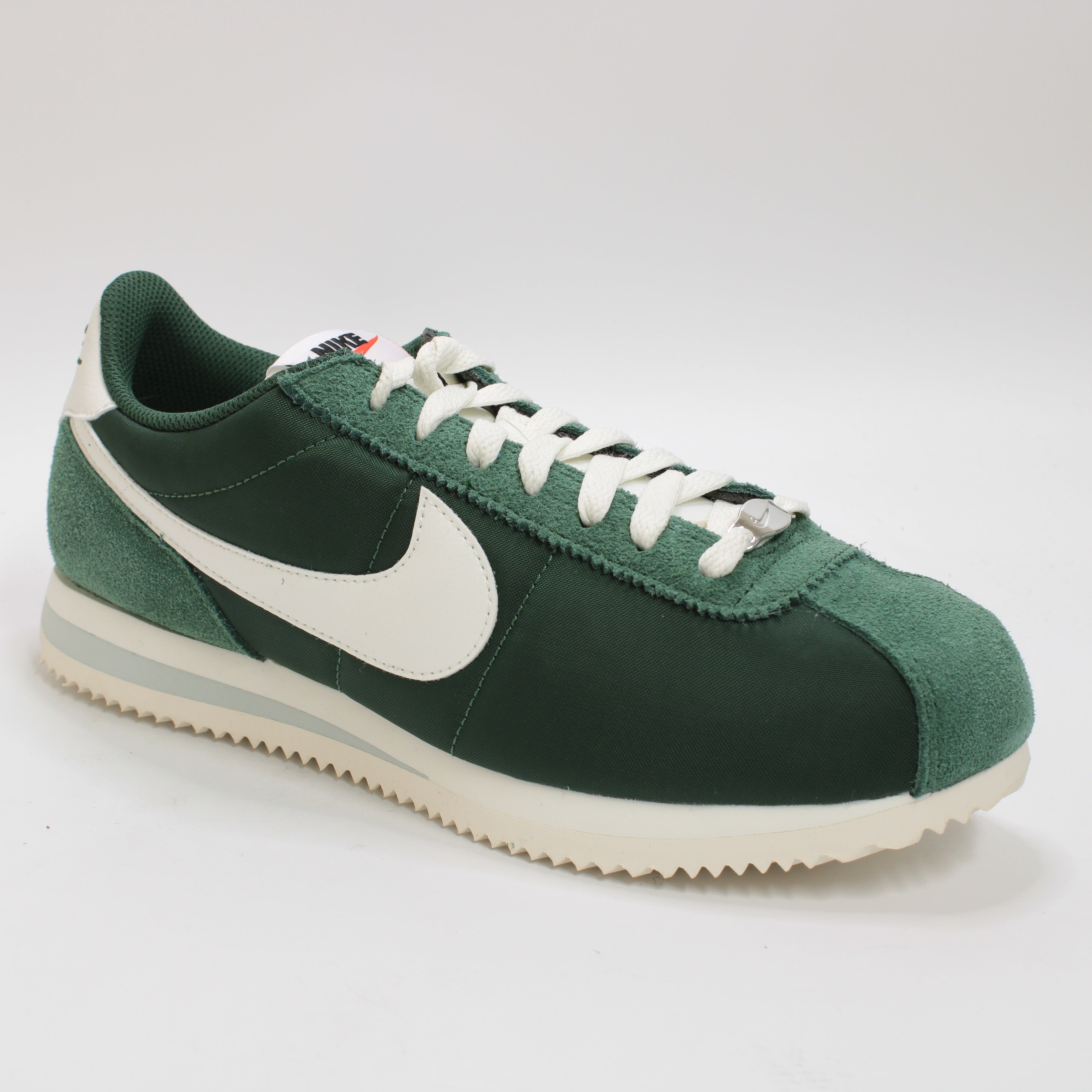 Nike Cortez Fir Sail Light Silver Team Orange White Trainers