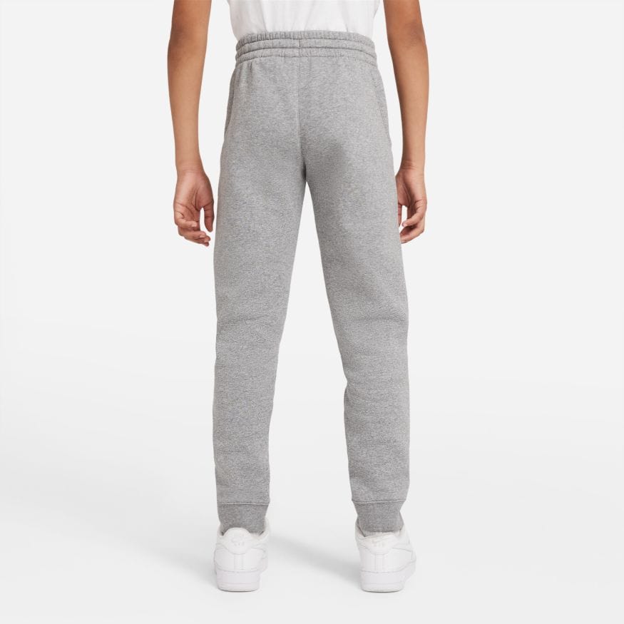 NIKE JUNIOR SPORTSWEAR CLUB FLEECE JOGGER GREY TRACKPANTS