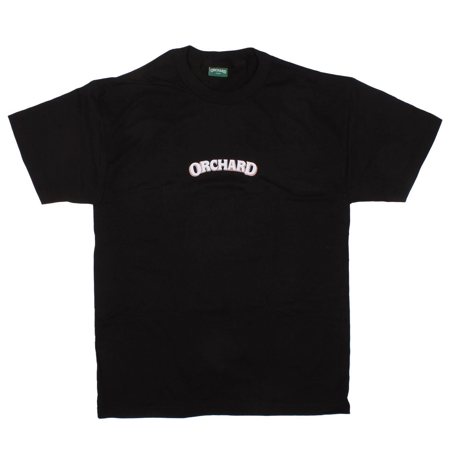 Orchard Text Shadow Tee Black/White/Metallic