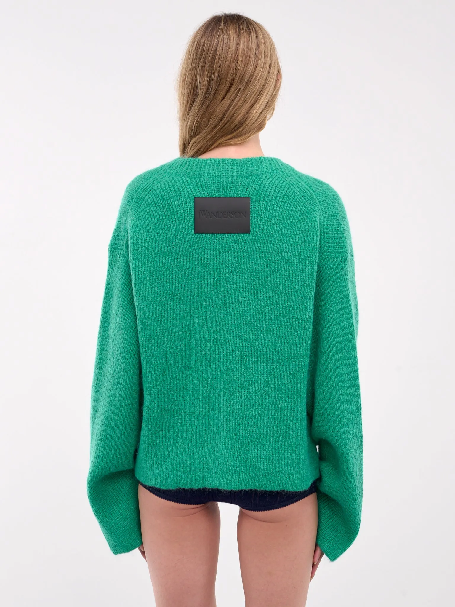 Oversized Knit Cardigan (KW1286-YN0314-JADE)