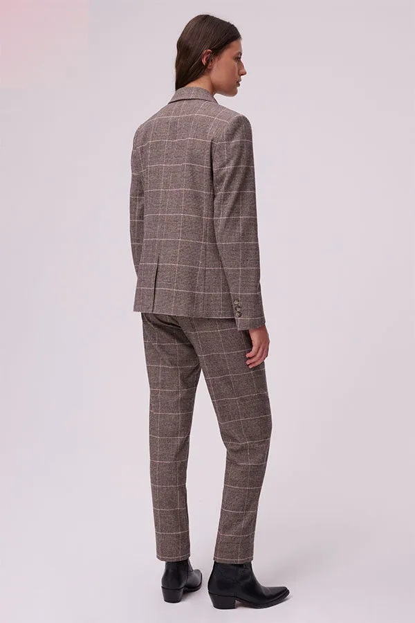 PabloVITALY CHECKERED SUIT JACKET