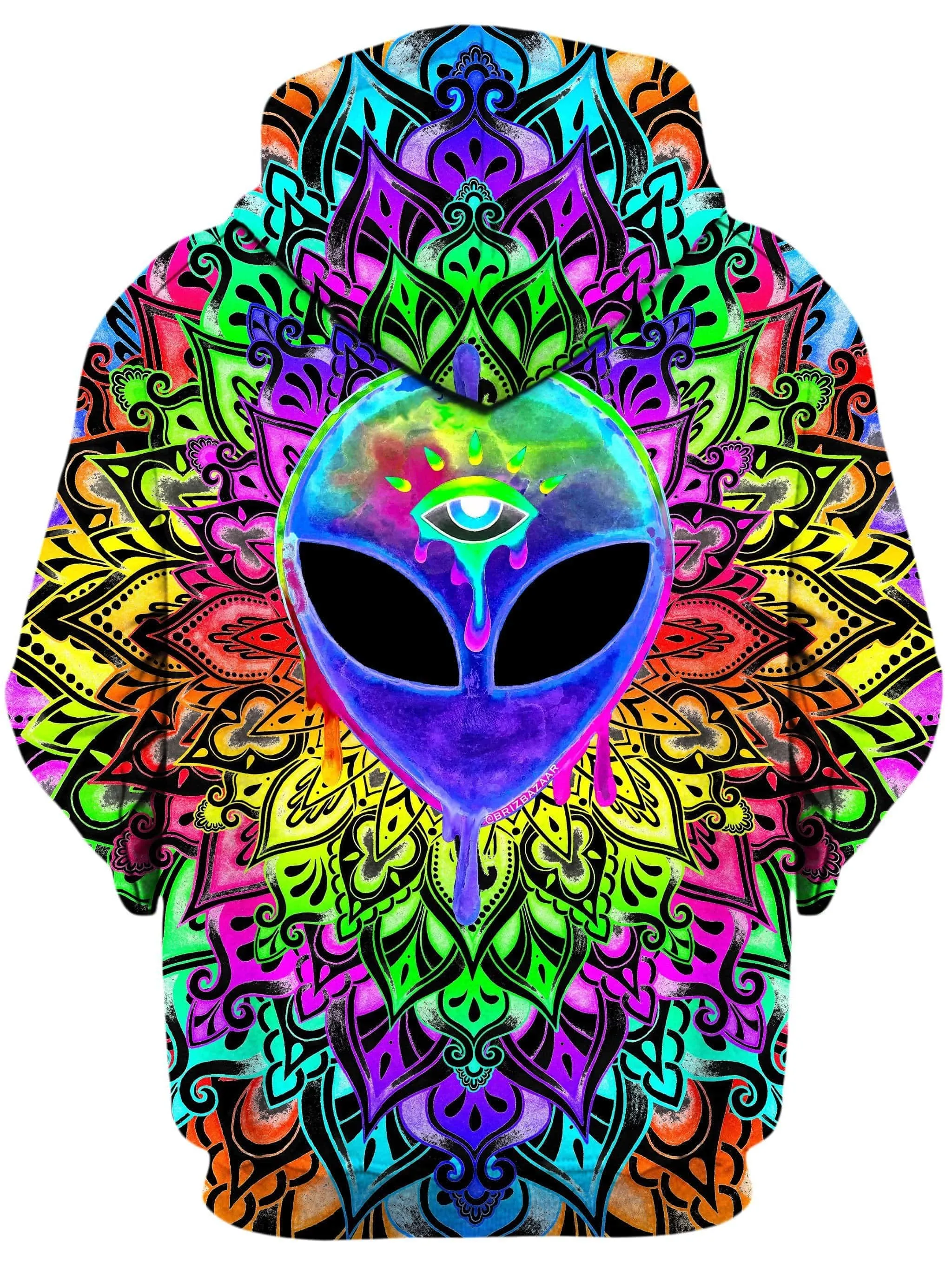 Psy Alien Purple Unisex Hoodie