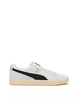 Puma Womens Clyde Teasel Sedate Gray / Cashew