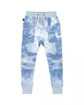 Radciool Dude Captain Pant in Tie Dye Blue