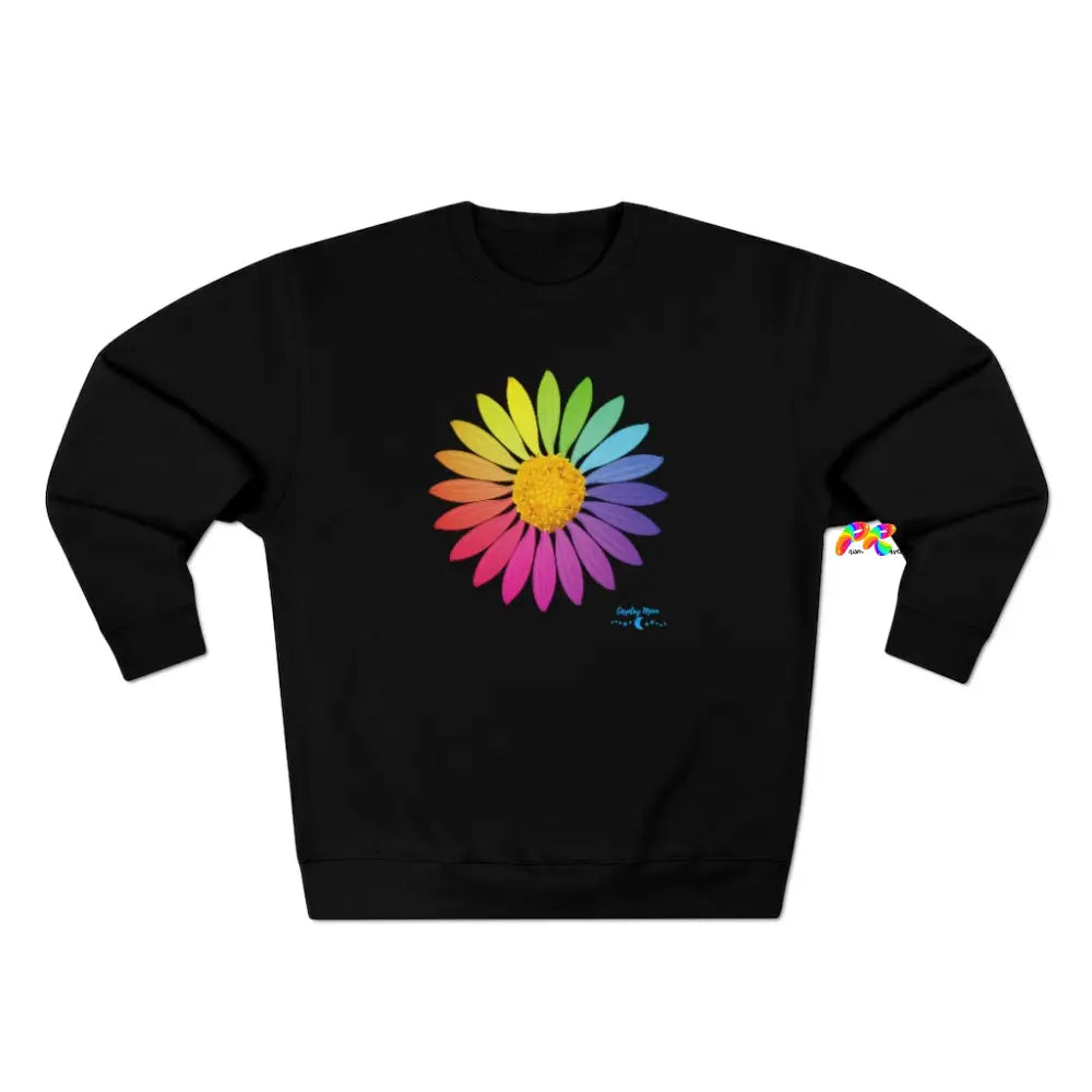 Rainbow Flower Unisex Sweatshirt