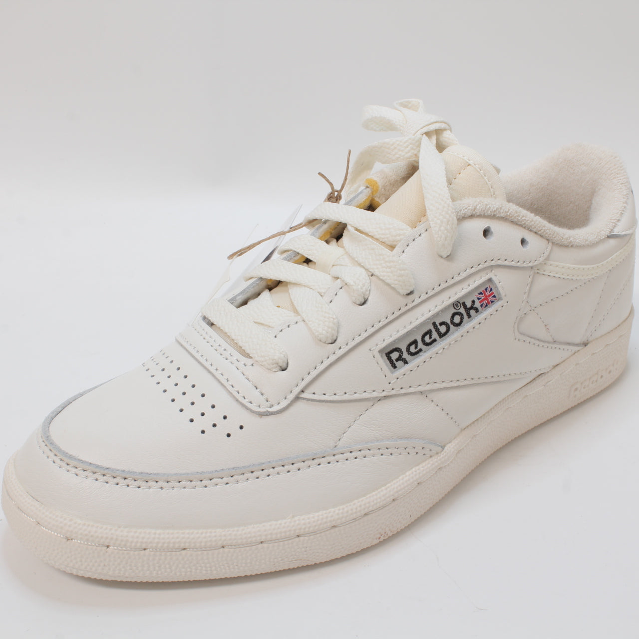 Reebok Club C 85 Chalk Chalk Brush Brown - UK Size 6