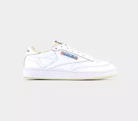 Reebok Club C 85 Vintage White Alabaster Vector Blue Trainers