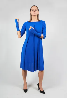 Roja Dress in Blue